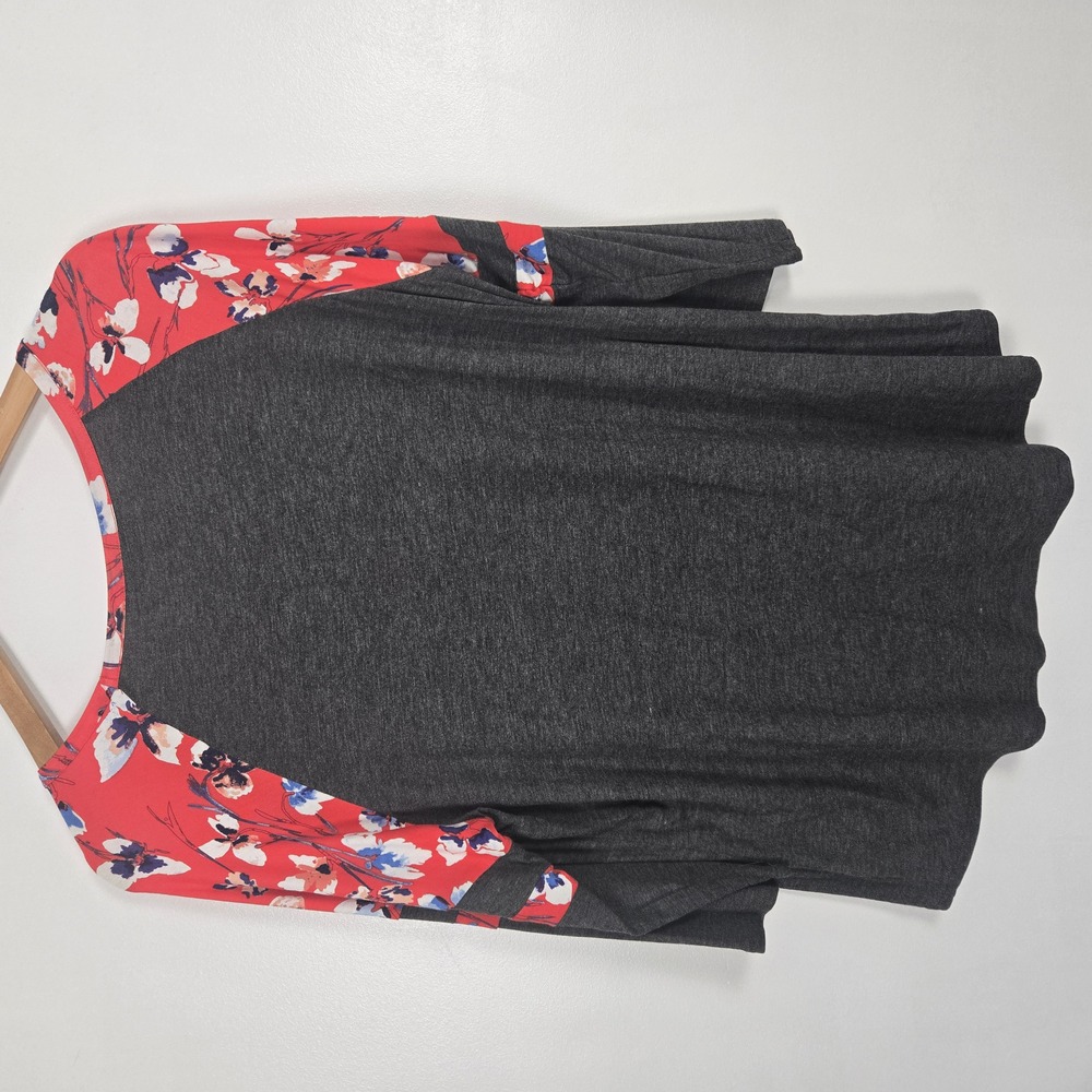 LUQ Blouse Gray XL - Picture 4 of 4